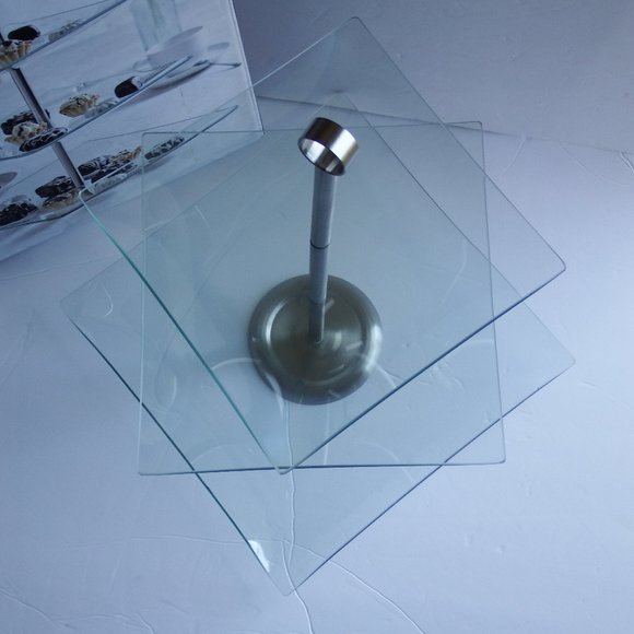 NEW Imperial 3 Tier Cake Hors D'oeuvre Candy Tray - Picture 2 of 5